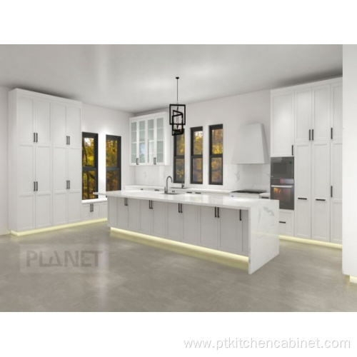 Wholesale modern design ready made cheap kitchen cabinets